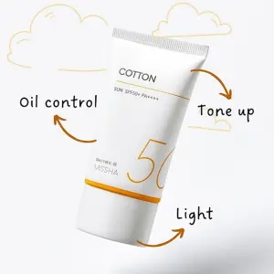 KOJA Missha All Around Safe Block Cotton Sun 50ml SPF50+ PA++++ 50ml