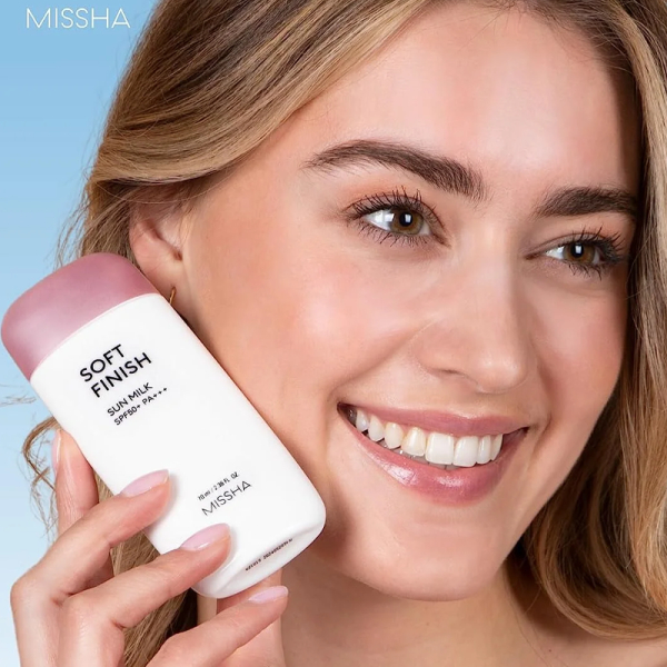 KOJA Missha All Around Safe Block Soft Finish Sun Milk SPF50 / PA+++ 70 ML - Image 3