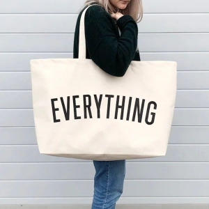 KOJA New Large & Oversized Canvas Tote Bag