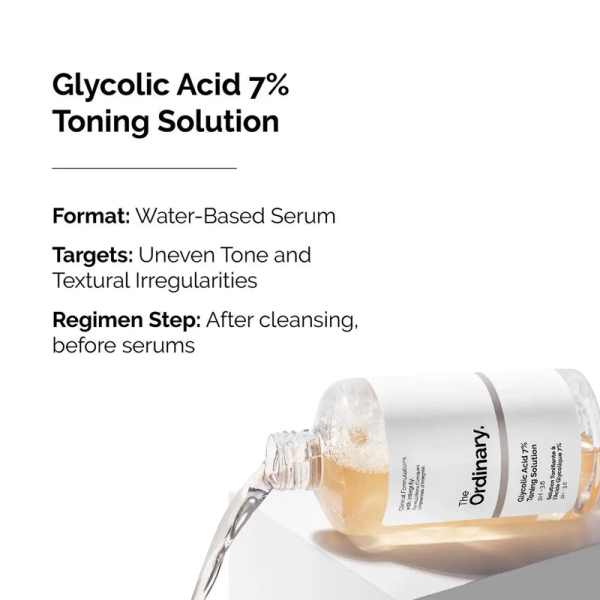 KOJA Ordinary Glycolic Acid 7% Exfoliating Toner 240ml - Image 3