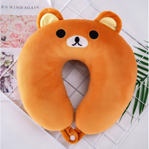 KOJA Outdoor Flight Neck Pillow U-shaped Pillow Short Plush Travel Pillow - Image 2