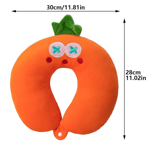 KOJA Outdoor Flight Neck Pillow U-shaped Pillow Short Plush Travel Pillow - Image 4