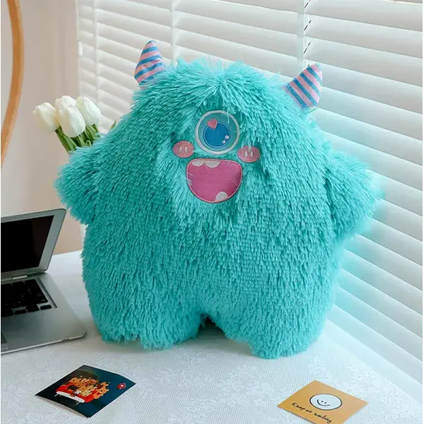 KOJA Plush Toy Cartoon Big-Eyed Monster Pillow - Image 2