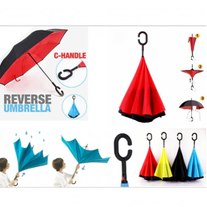 KOJA Reverse 8 Bone Automatic Long Handle Creative Umbrella