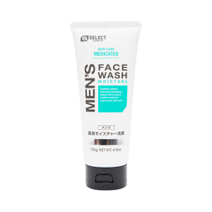 KOJA S SELECT Men's Medicated High Moisturizing Cleanser 130g Japanese skincare for men