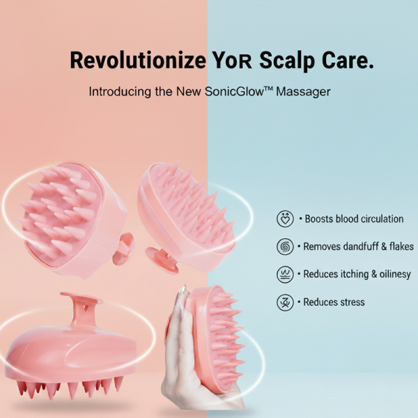 KOJA shampoo Brush & Scalp Massager - Image 3