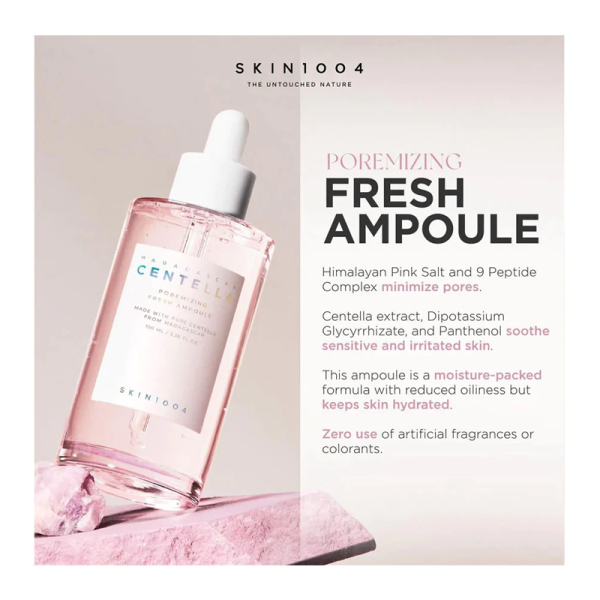 KOJA Skin1004 Madagascar Centella Poremizing Fresh Ampoule 100 ml - Image 2