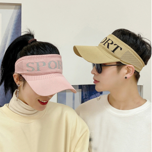 KOJA Sports Unisex Letter Graphic Sun Protection Casual Visor Hat For Summer