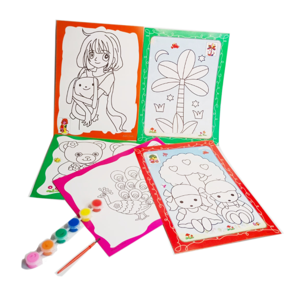 KOJA The Best Painting Sets for Kids With Brush & Colors - Image 3