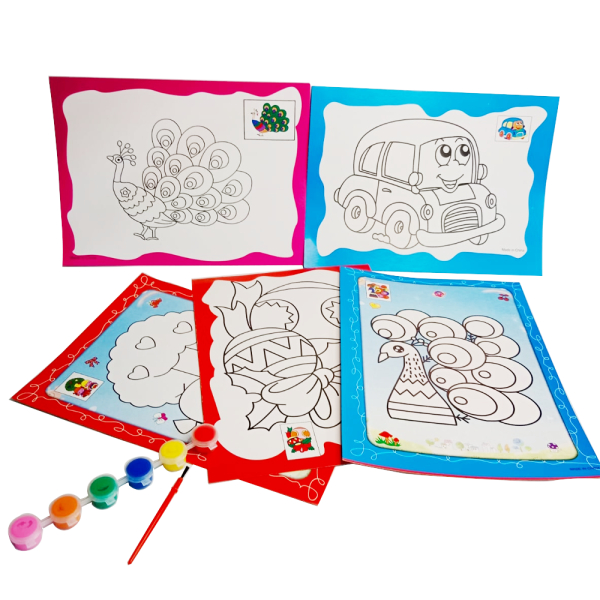 KOJA The Best Painting Sets for Kids With Brush & Colors - Image 5