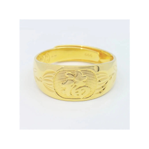 KOJA Unisex Adjustable Gold Color Ring