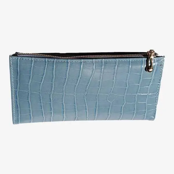 KOJA Women Long Wallet With Zipper Phone Pocket Clutch Purse and Card Holder
