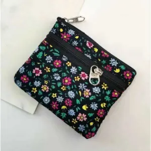 KOJA Women's Mini Coin Purse Genuine Leather Pouch Change Wallet with Key Ring