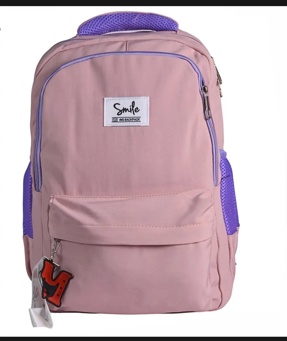 Korean Style School/College Waterproof Nylon Casual Backpack For Women