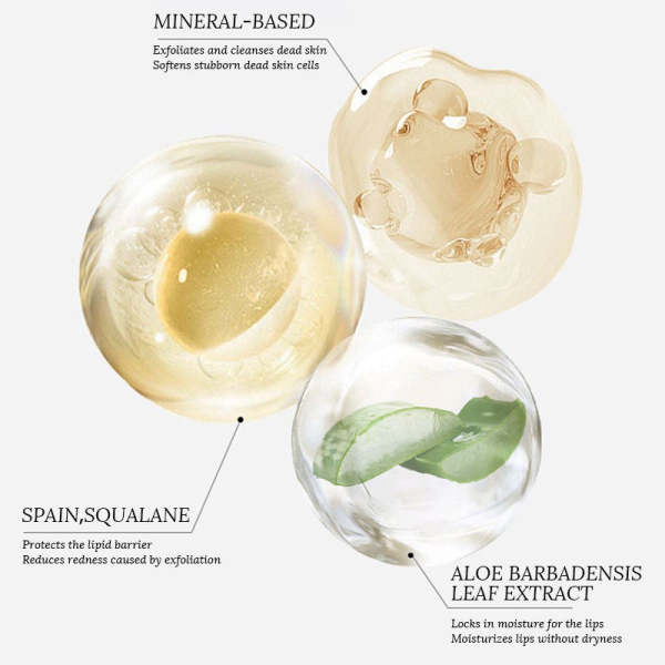 KORMESIC 10g Lip Care Smoothing Exfoliating Moisturizing & Brightening Lip Scrub Gel - Image 3