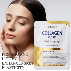 KORMESIC Collagen Facial Mask Firming & Face Skin Repair Sheet Mask