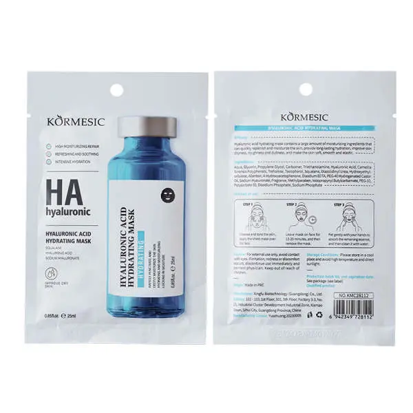 KORMESIC Hyaluronic Acid Moisturizing Vitamin C Anti Aging Facial Mask Sheet - Image 2