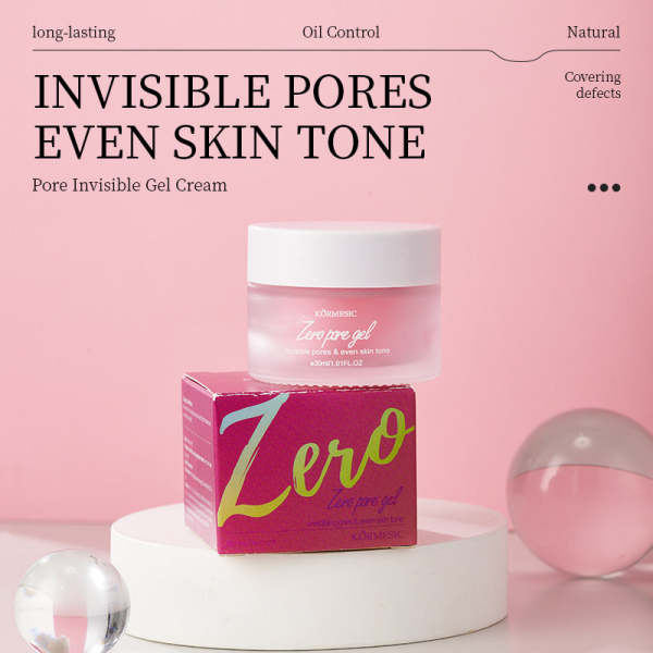 KORMESIC Pore Invisible Face Gel Cream Brightening Moisturizing Cream 30ml - Image 4