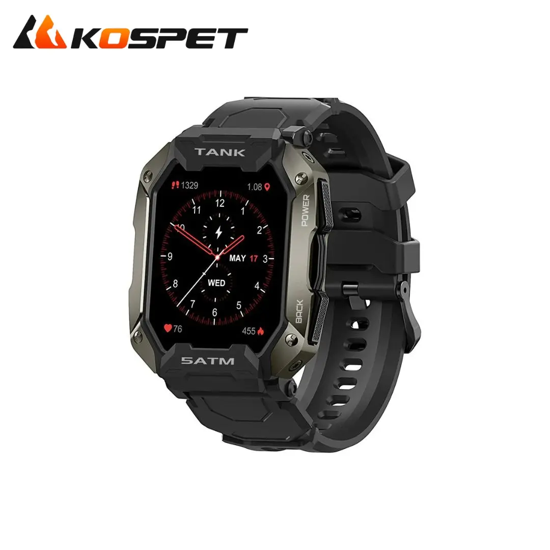 Kospet Tank M1 Military-grade Durability Smartwatch - Image 4