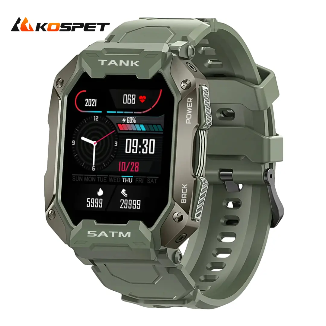 Kospet Tank M1 Military-grade Durability Smartwatch - Image 2