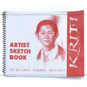 Kriti Artist Sketch Book A4 Medium 18 Pages 120gsm Cartriage