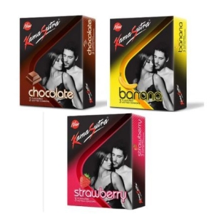 KS Multi-Flavoured Dotted Condoms Pack Of 3 (9 condoms)