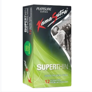 KS Super Thin - 12 Condoms | Thinner Than Thin For His Pleasure