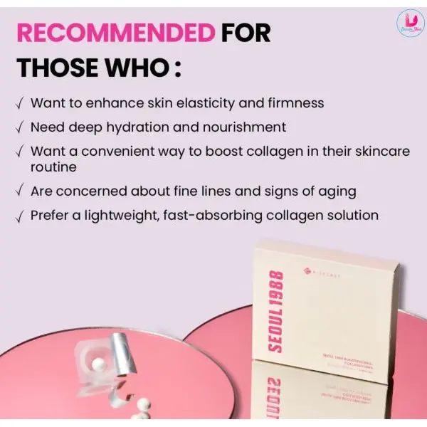 KSECRET SEOUL 1988 Boosting Ball : Collagen 100% [7 capsules] By Dream Skin Nepal - Image 3