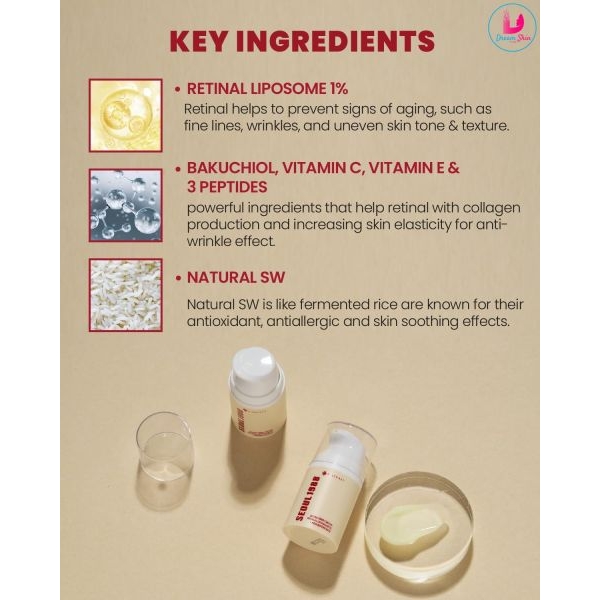 KSECRET SEOUL 1988 Cream Retinal 1% + Fermented Rice [50ml] By Dream Skin Nepal - Image 3