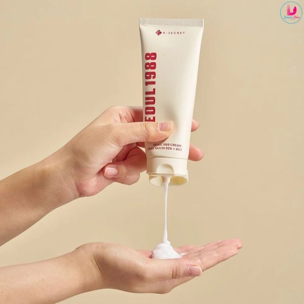 KSECRET SEOUL 1988 Cream : Snail Mucin 93% + Rice [100ml] By Dream Skin Nepal - Image 3