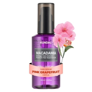 KUNDAL Damage Repair Hair Serum with Macadamia seed oil | Nourishing Intense Repair hair serum for Dry & Frizzy Hair