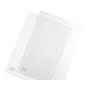 L-Shape Folder E10-1 – Set of 50 | Transparent Document File for Office & School/