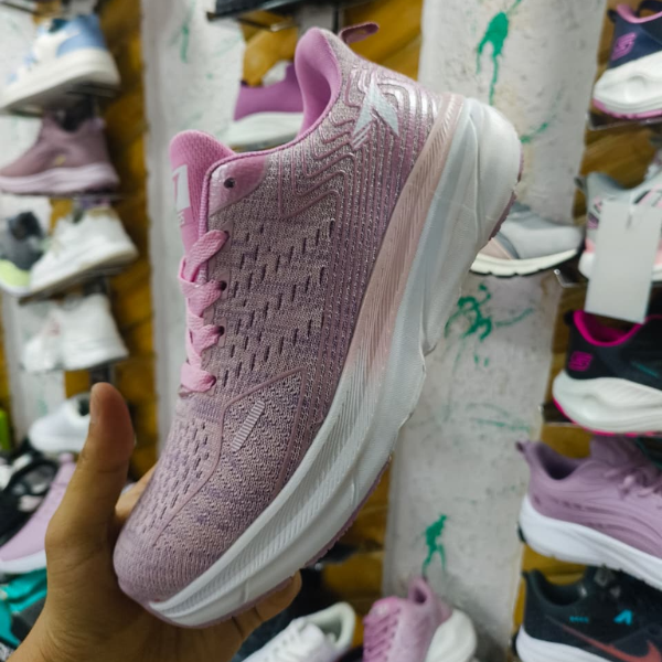 Ladies Light Weight Sport Shoes (Light Pink)