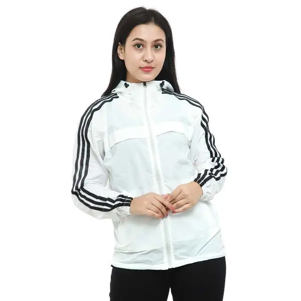 Ladies Summer 3 Lining Lightweight Hooded Windcheater Jacket - Fashion | Windcheaters For Women | Jackets For Women - Image 2