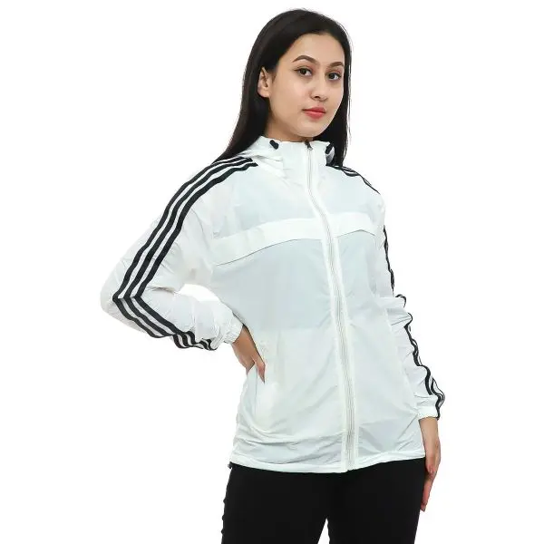Ladies Summer 3 Lining Lightweight Hooded Windcheater Jacket - Fashion | Windcheaters For Women | Jackets For Women - Image 3