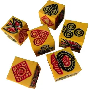 Langur Burja Dice No.12 (1.5 inch) Dice only Flex Not Included