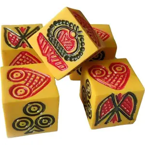 Langur Burja Dice No.20 (2.5 Inch / 7Cm) Dice only Flex Not Included