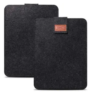 Laptop Bag Tablet Protection Case e-Books Case Pouch Light Sleeve For 11 Inch iPad Pro Kindle Macbook-Dark grey