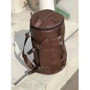 Large Capacity Casual PU Leather Backpack for Men | Student Backpack | Travel Bags for Men |