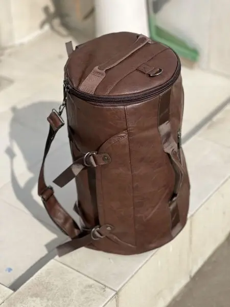 Large Capacity Casual PU Leather Backpack for Men | Student Backpack | Travel Bags for Men |
