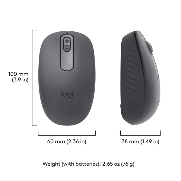 Logitech M196 Wireless Bluetooth Mouse - Image 3