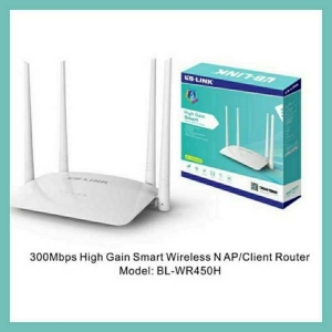 LB Link 4 Antenna High Gain Router 300 Mbps LB- WR450H Router By Mitrata