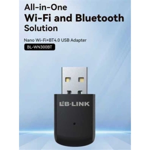 LB-Link Nano WiFi + Bluetooth 4.0 USB Adapter | Dual Function | Plug & Play