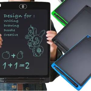 Lcd Writing Tab 8.5 Inch Electronic Writing Drawing Doodle Board Handwriting Paper Drawing Draft Pad With Smart Stylus And Lock Button For Kids And Adults