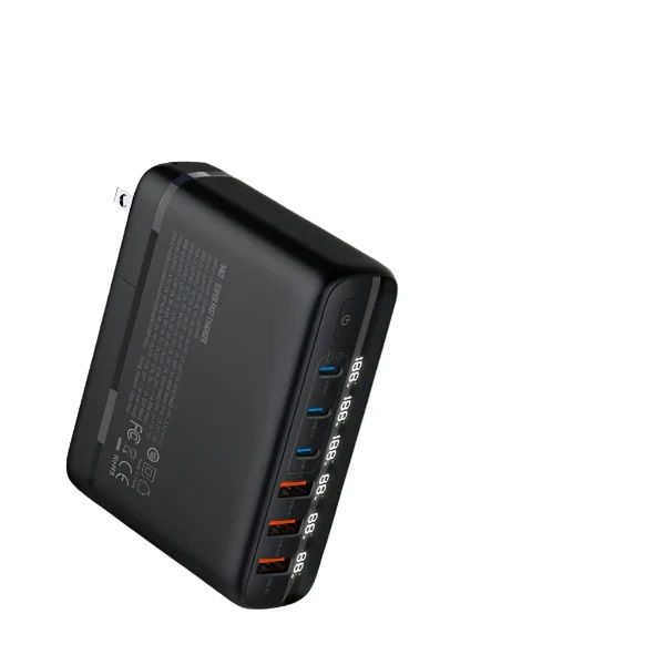 LDNIO A6140C 140W Fast charging 6 USB Ports LED Display GaN Laptop Mobile Charger - Image 2