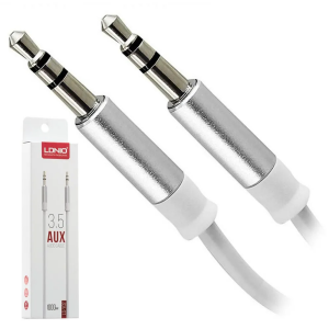 LDNIO LS-Y02 3.5mm Aux Audio Silicone Cable 1 Meter