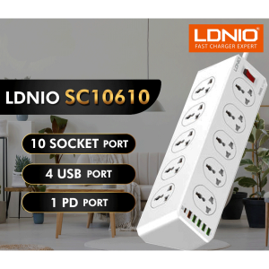 LDNIO SC10610 2500W Power Cord