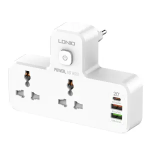 LDNIO SC2311 20W Power Strip with Night Light