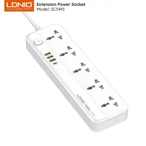 Ldnio SC5415 AC Outlets Universal Power Strip