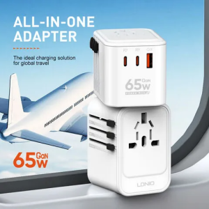 LDNIO Z6 65watt Universal Travel Adapter Gan Charger